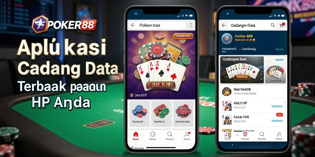 Antarmuka POKER88 yang mudah digunakan untuk cadangan data.