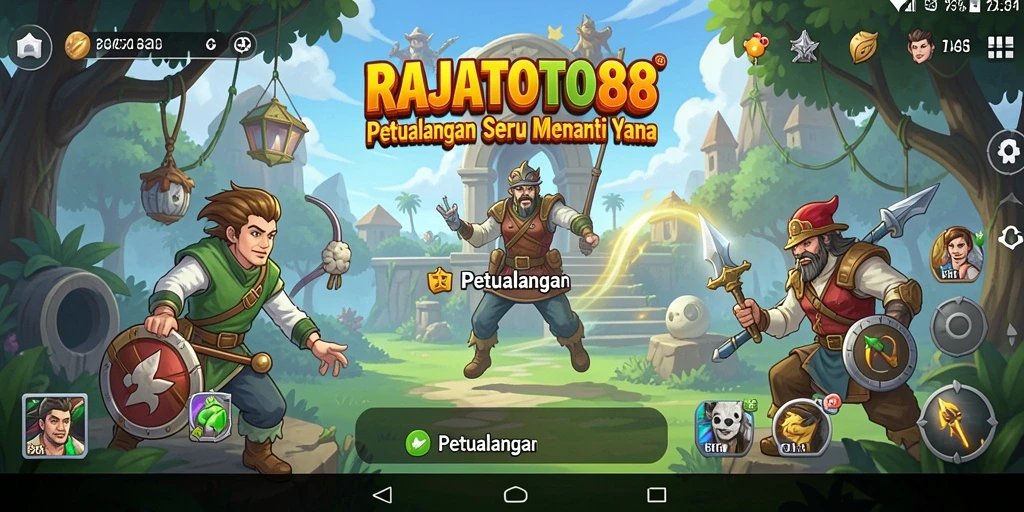 Antarmuka yang menakjubkan dari RAJATOTO88 dalam Petualangan.