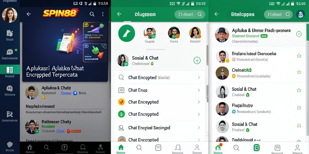 Antarmuka SPIN88 yang user-friendly dan aman untuk Chat Encrypted.